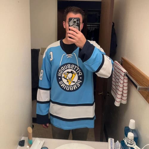 Custom Red White-Black Performance T-Shirt photo review