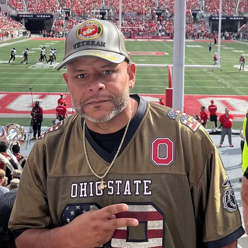 Custom Red White-Black Performance T-Shirt photo review