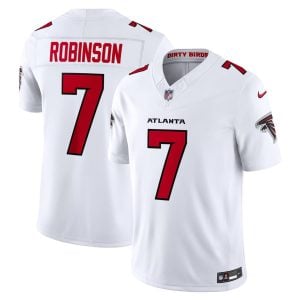 Bijan Robinson Atlanta Falcons White Vapor F.U.S.E Limited Jersey - All Stitched